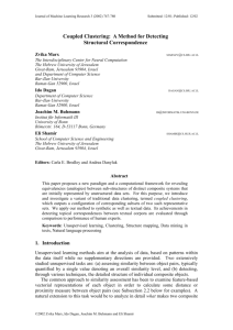 3. Algorithmic Framework for Coupled Clustering