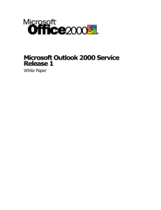 New Security Features in Outlook 2000 SR-1