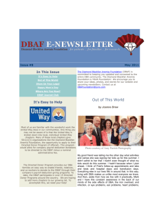Issue #8 May 2011 In This Issue It`s Easy to Help Out of This World