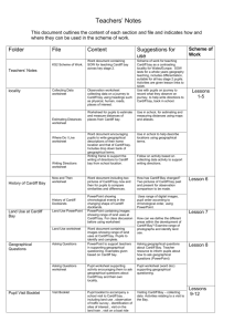 National Curriculum Links