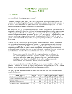 Weekly Commentary 11-03-14 PAA