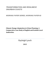 Climate Change Adaptation in Urban Planning: A