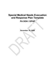 Special Medical Needs Template Draft Final V.4