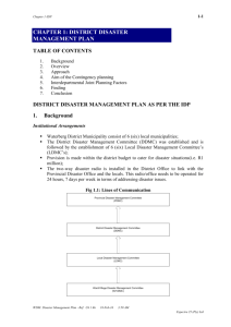 Report template - Waterberg District Municipality