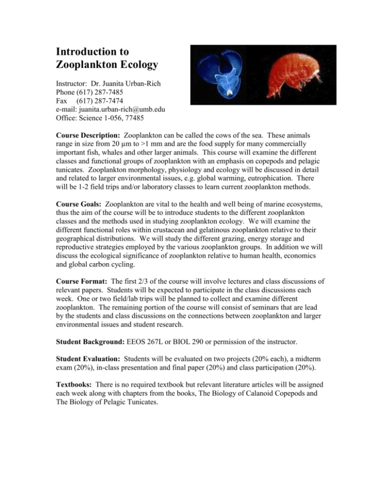 research paper of zooplankton