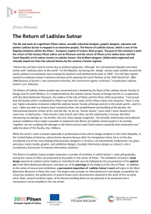 The Return of Ladislav Sutnar