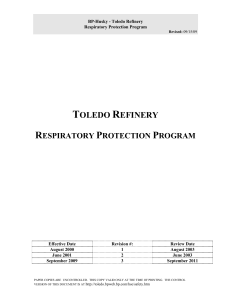 TOLEDO REFINERY - The BP-Husky Refinery is located