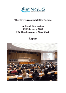 NGO Accountability - UN-NGLS