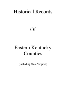 Historical Records - Martin County Historical Genealogical Society