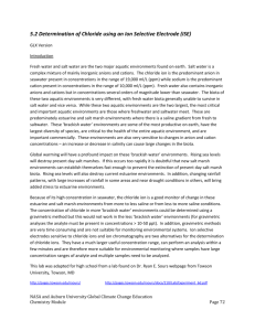 5.20 Determination of Cl using ISE GLX