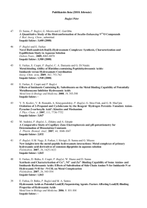 Interactions of oxovanadium(IV) and the quinolone family member