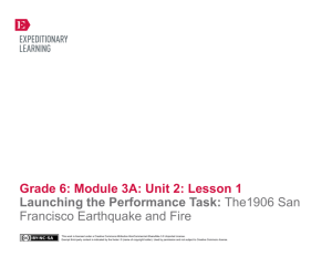 Grade 6 ELA Module 3A, Unit 2, Lesson 1