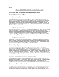 Standard Limitation of Liability Clauses