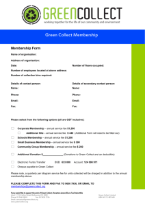 Corporate Membership Form