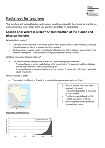 Factsheet for teachers This factsheet will support teachers with