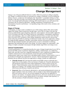 Change Management doc