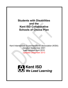 and Section 6 Transfers for Students with Disabilities
