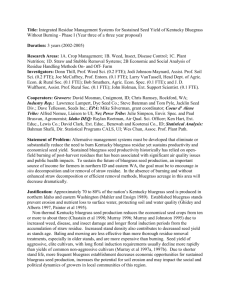 Integrated Residue Management Systems for Sustained Seed Yield