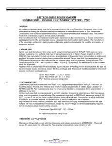 PVDF Specifications