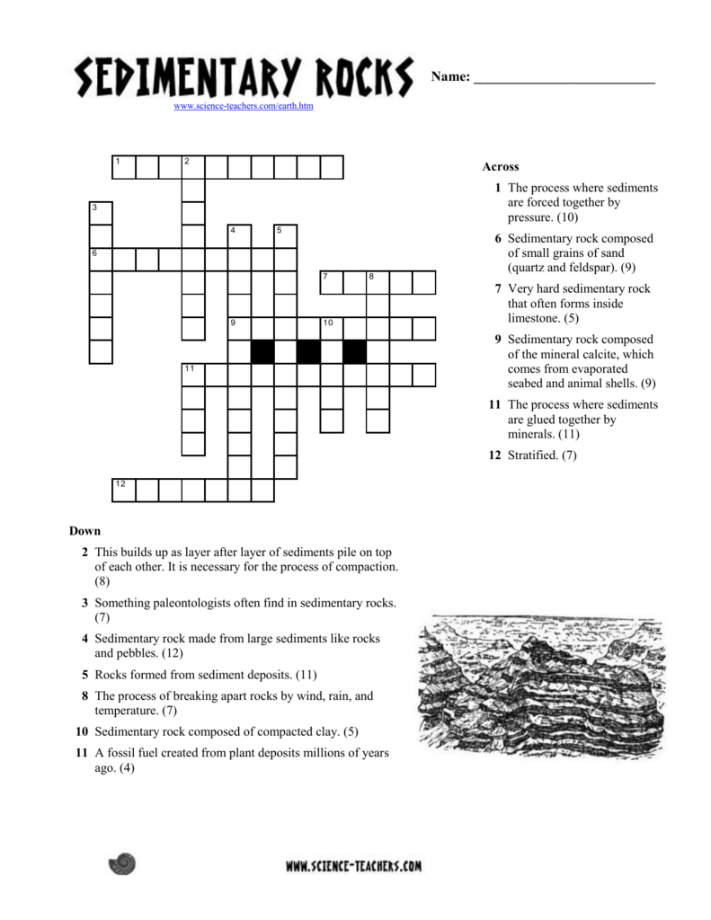 sedimentary-rocks-crossword