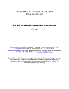 View Syllabus - Walla Walla Community College
