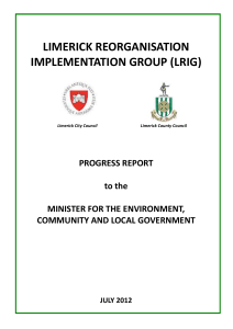 Limerick Reorganisation Implementation Group