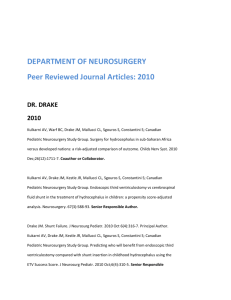 DEPARTMENT OF NEUROSURGERY Peer Reviewed Journal