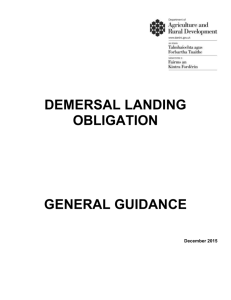 Demersal landing obligation guidance Word