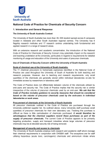 University of South Australia - Australian National Security