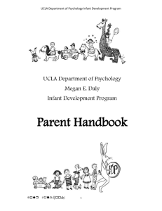 UCLA Department of Psychology Infant Development