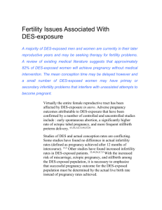 Fertility Issues Associated With