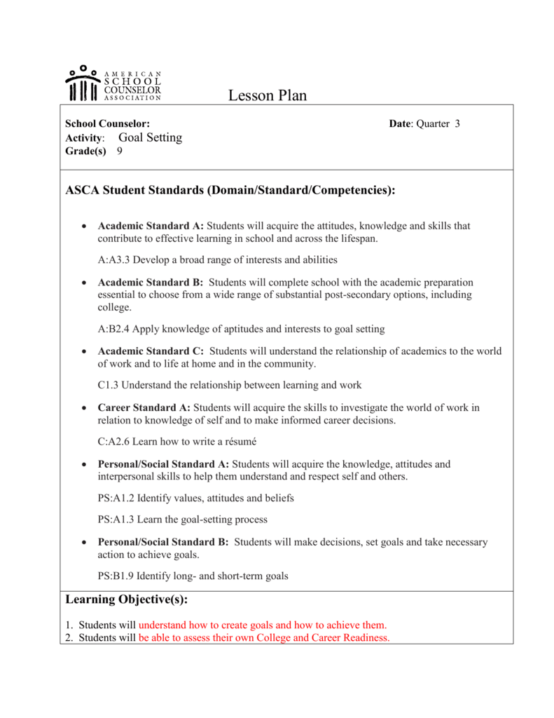 9th Q3 Lesson Pla