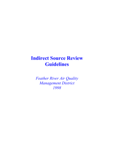 ISR - Feather River Air Quality