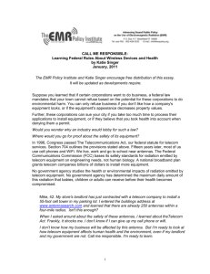 Call Me Responsible - The EMR Policy Institute