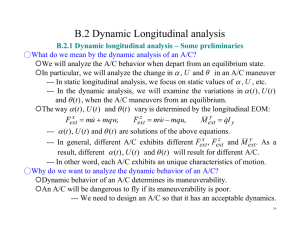 B.2 Dynamic Longitudinal analysis