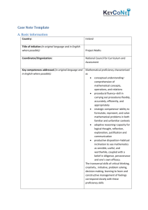 The-syllabus - National Council for Curriculum and Assessment