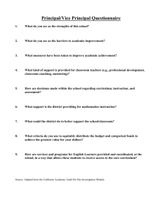 4 Survey Questions