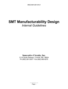 SMT Manufacturability Design Guidelines (B).