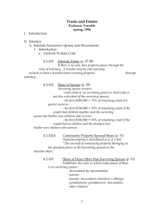 trusts and estates outline