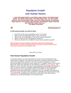Human Populations