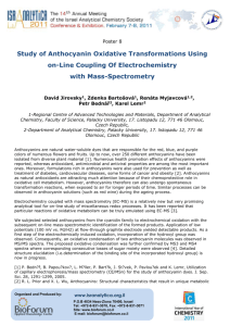 Study of Anthocyanin Oxidative Transformations Using On