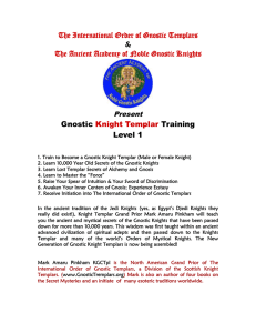 The International Order of Gnostic Templars