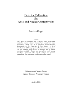 Detector Calibration