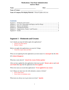 Answer Sheet - Care Training Online