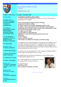 rami newsletter, events nov - dec 2010