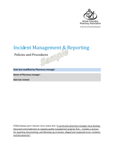 Incident Management & Reporting