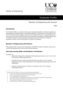 Bachelor of Engineering with Honours