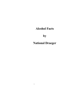 Alcohol Facts - Lance Gooberman