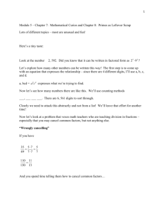 Module 5 text - UH Department of Mathematics