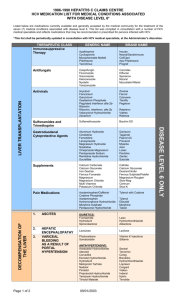 LIVER TRANSPLANTATION - Hepatitis C Class Actions Settlement